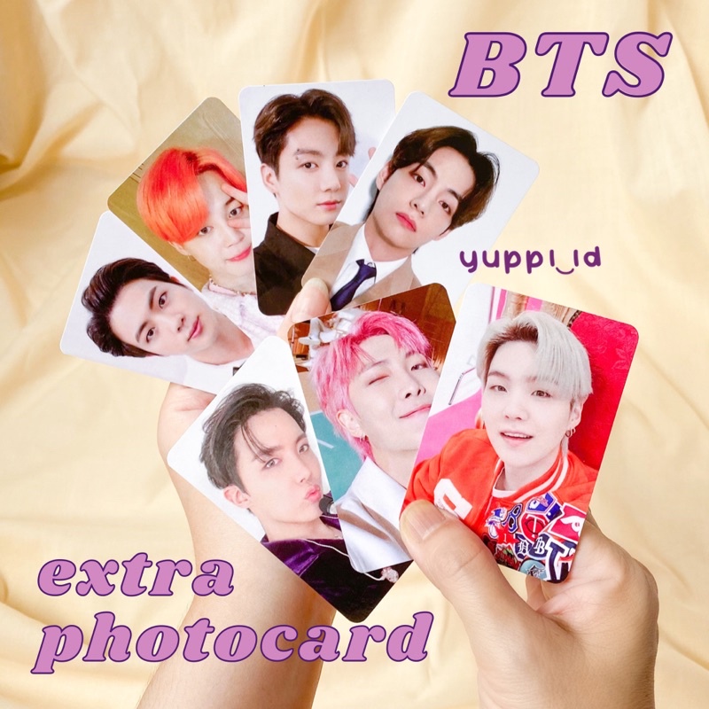 Jual Extra Photocard Bts Premium Quality Glossy Khusus Untuk Hampers Dan T Box Yuppiid 5136