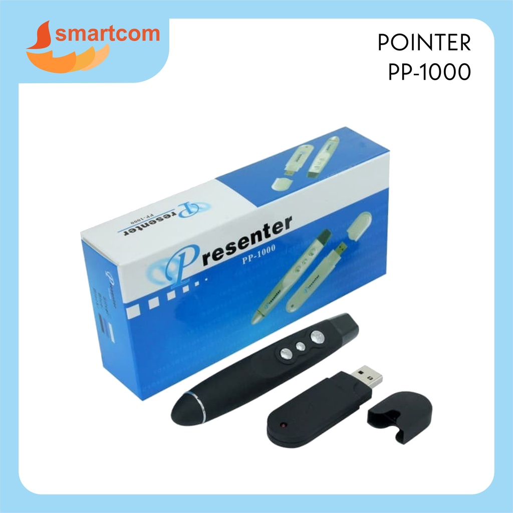 Jual Pointer Wireless PP 1000 Presenter Laser PP1000 Presentasi ...