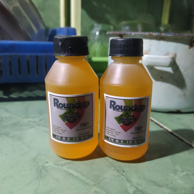 Jual Roundup ±100mL pembasmi rumput liar sampai akarnya. obat bekerja ...