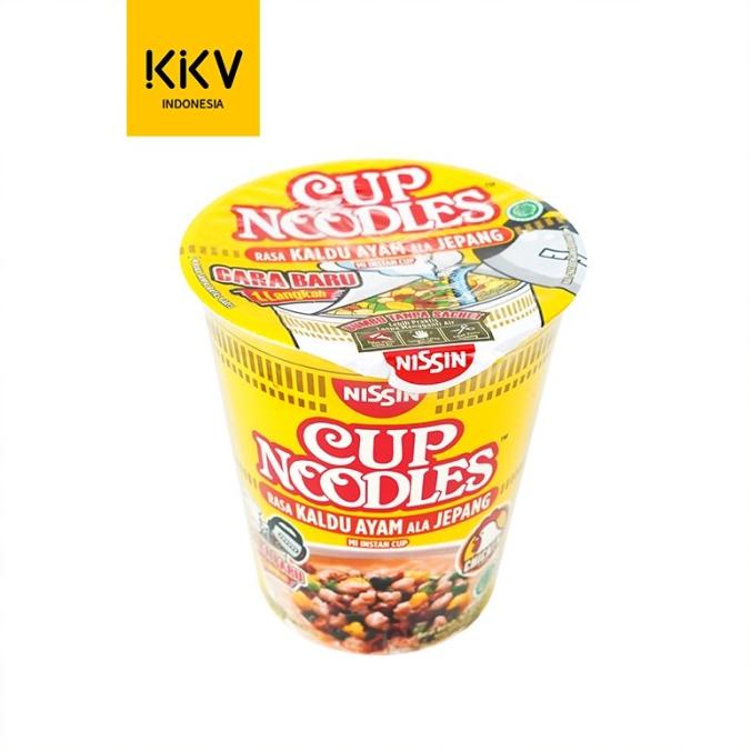 Jual Kkv Nissin Cup Noodle Mie Instan Kuah Kaldu Ayam Sapi Ala Jepang