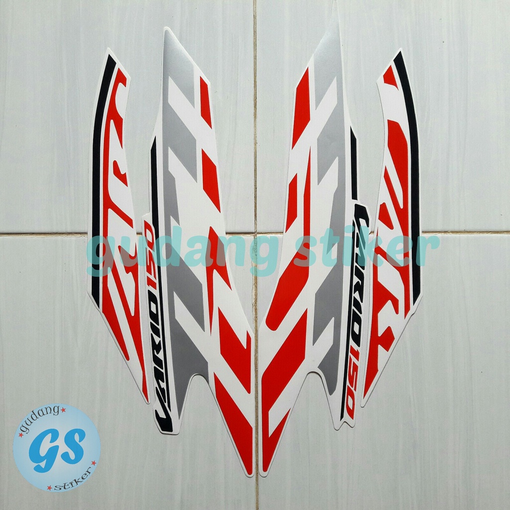 Jual sticker striping motor honda vario techno 150 2020 | Shopee Indonesia