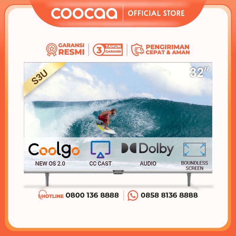 Jual COOCAA 32 inch Digital Smart TV - OS Coolita - Digital TV - Wifi ...