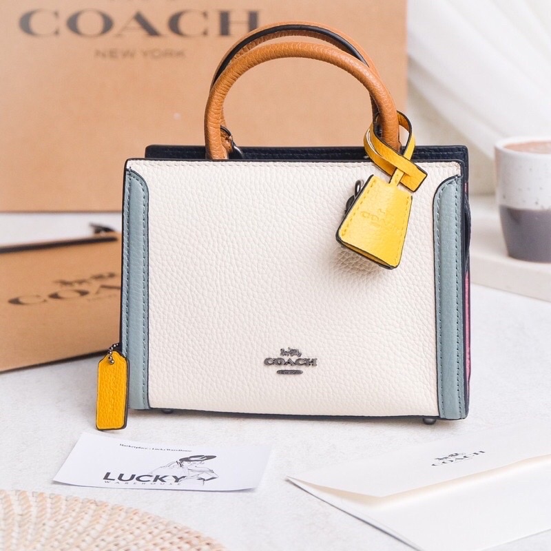 Jual Coach Micro Zoe Crossbody In Colorblock Shopee Indonesia