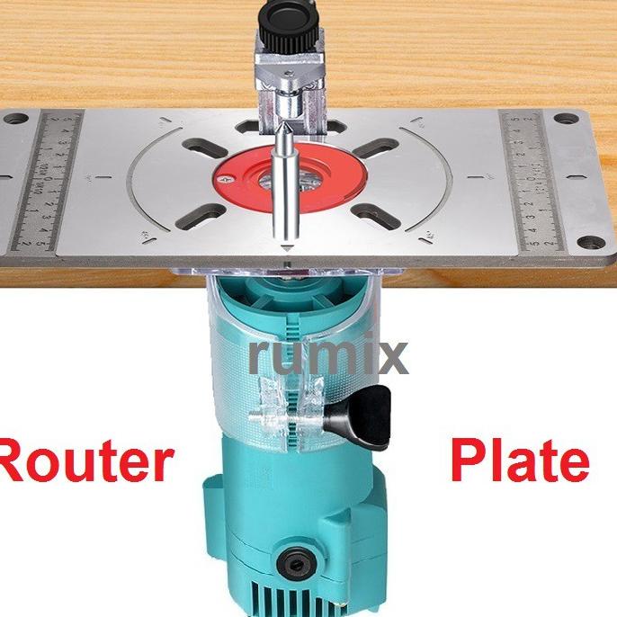 Jual Terpopuler--Router Plate Plat Table Meja Router Meja Trimmer ...
