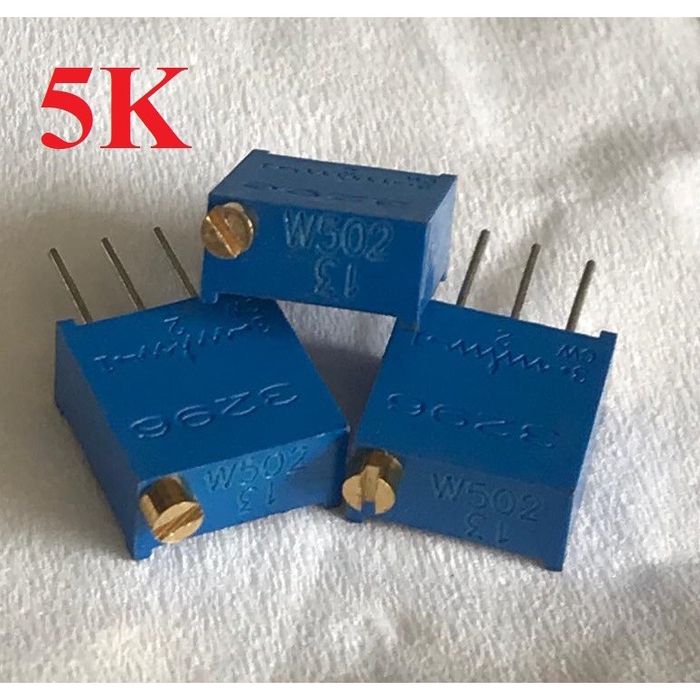 Jual POTENSIOMETER POTENSIO meter TRIMPOT multiturn resistor 5K 5000 ...