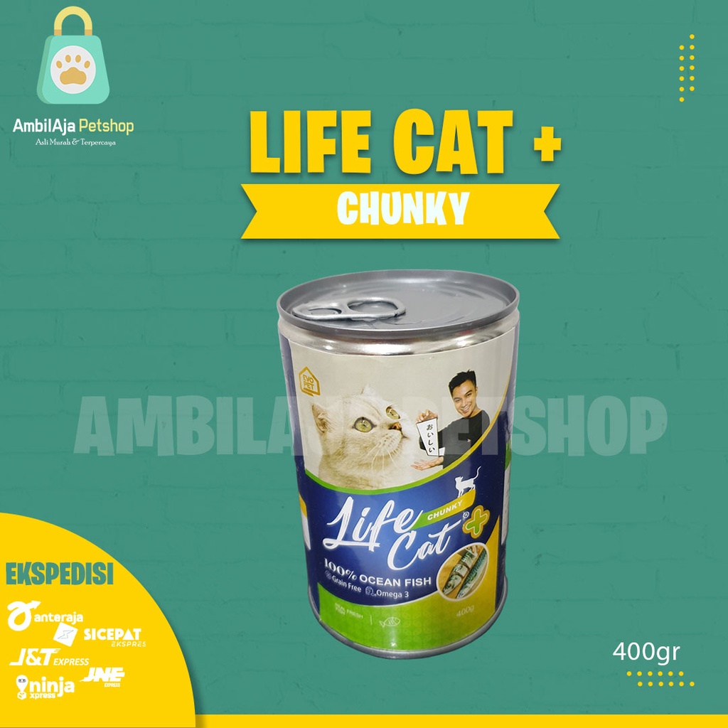 Jual Life Cat Kaleng Basah Gr All Varian Shopee Indonesia