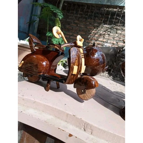 Jual hiasan meja terbuat dari batok kelapa | Shopee Indonesia