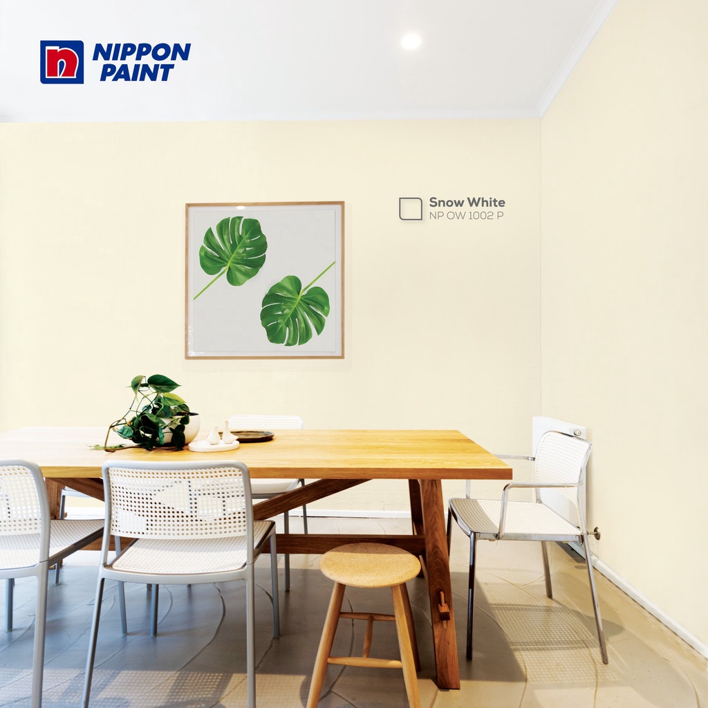 Jual CAT TEMBOK INTERIOR NIPPON PAINT SNOW WHITE/OW1002P Shopee