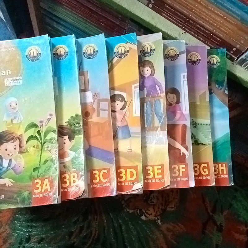 Jual buku tematik terpadu kelas 3 SD 1 set | Shopee Indonesia