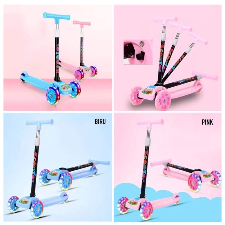Jual SCOOTER Anak 3 Roda SQRS | Shopee Indonesia