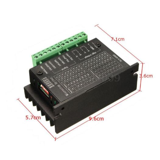 Tyenaza Driver Moteur Pas à Pas TB6600 4A 9V-42V - Contrôleur NEMA 17/23/34 Isolation Optique
