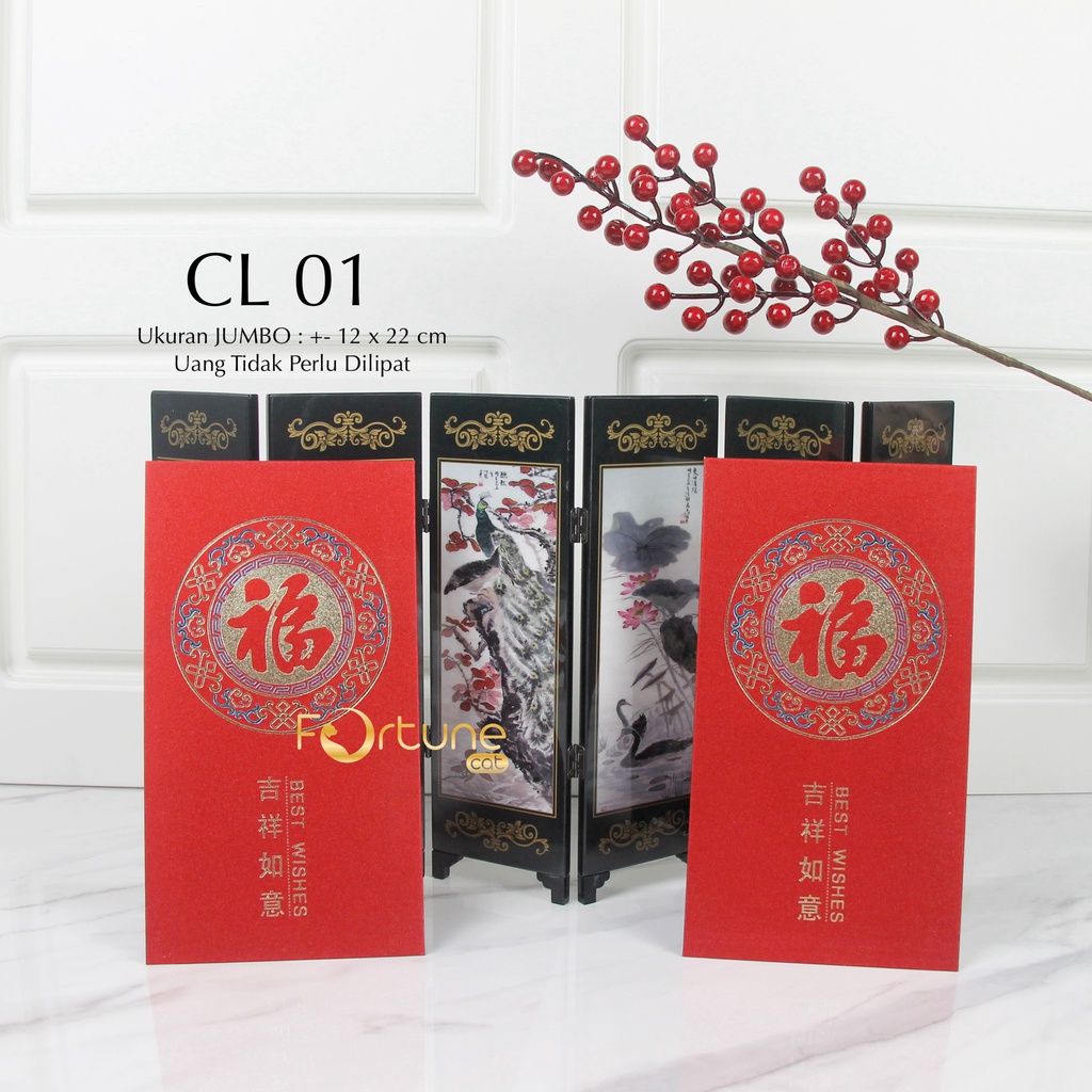 Jual Angpao Imlek 2025 Kertas Jumbo Isi 2 Lembar Chinese New Year Hong ...
