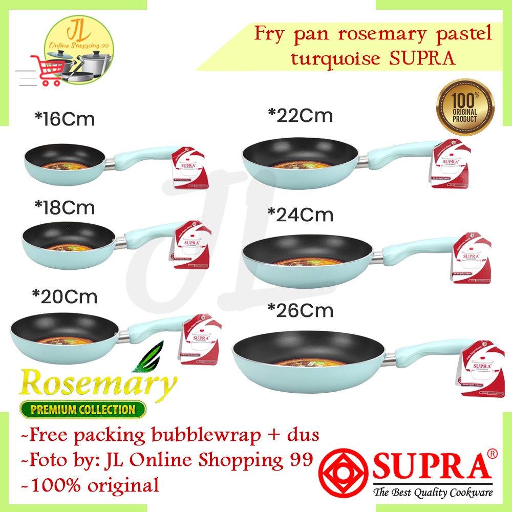 Jual Panci Anti Lengket Supra Fry Pan Rosemary Cm