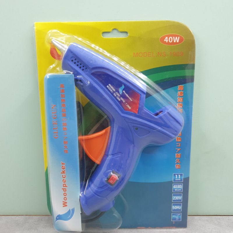 Jual LEM TEMBAK GLUE GUN 20 / 40 WATT LEM TEMBAK CEPAT PANAS HOT MELT