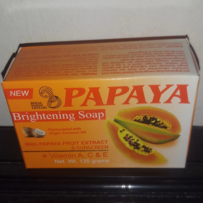 Jual Gaya Sabun Pepaya Original / Sabun Papaya Brightening Soap