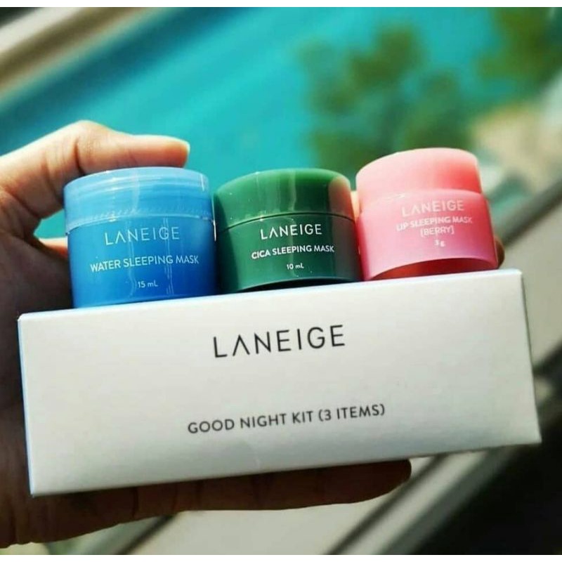 Jual LANEIGE GOOD NIGHT KIT (3 ITEMS) | Shopee Indonesia