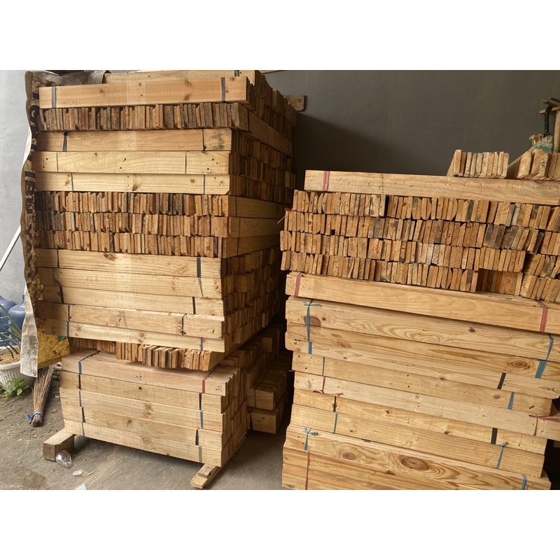 Jual papan jati belanda serut / rak ambalan / papan jati belanda / kayu ...