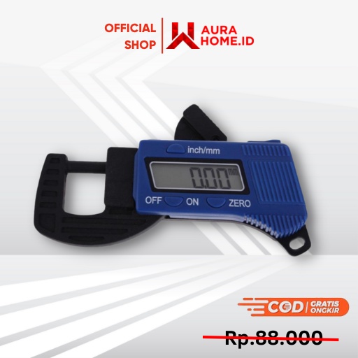 Jual Carbon Fiber Digital Thickness Caliper Micrometer Gauge / Alat ...