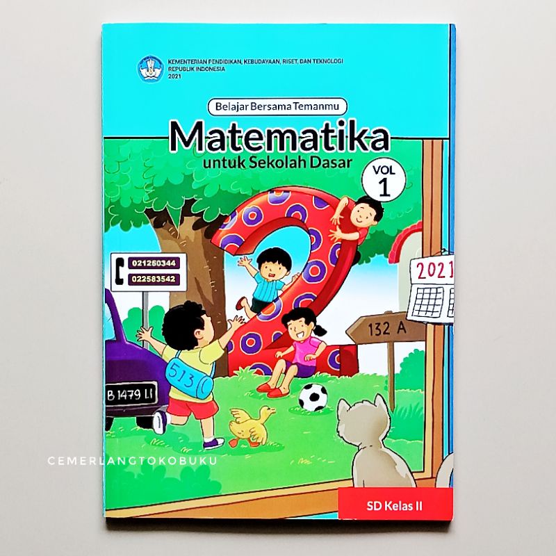 Jual Buku Belajar Bersama Temanmu Matematika Kelas 2 Sd Kurikulum Merdeka Kemendikbud Shopee 