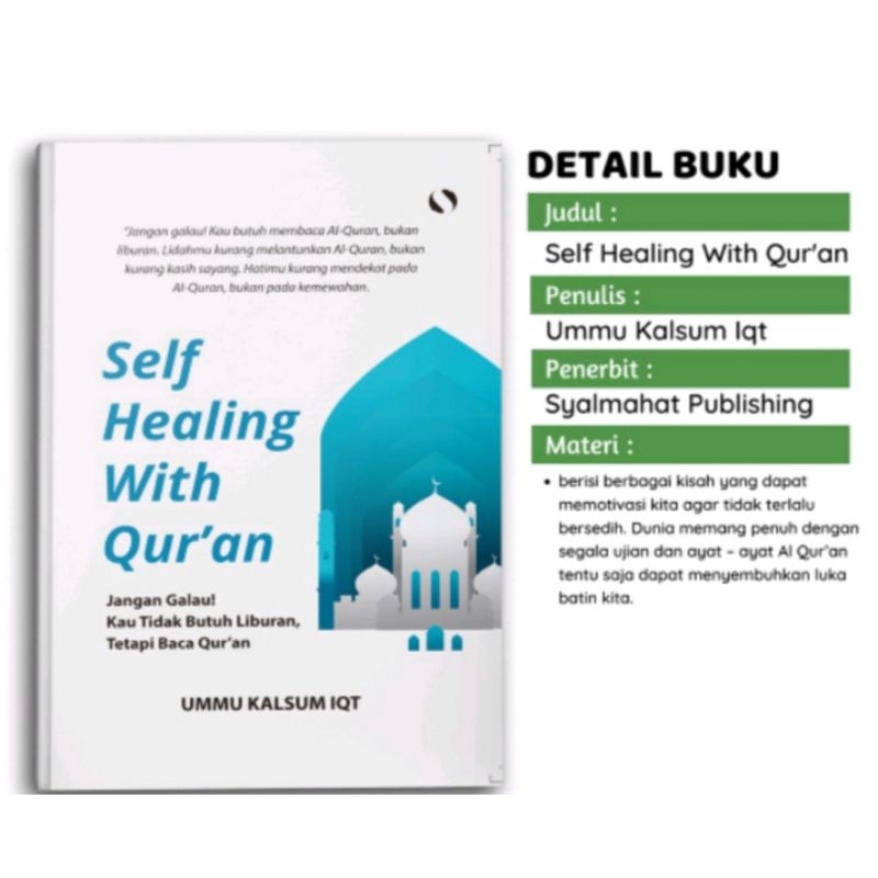 Jual buku self healing with Alquran Shopee Indonesia