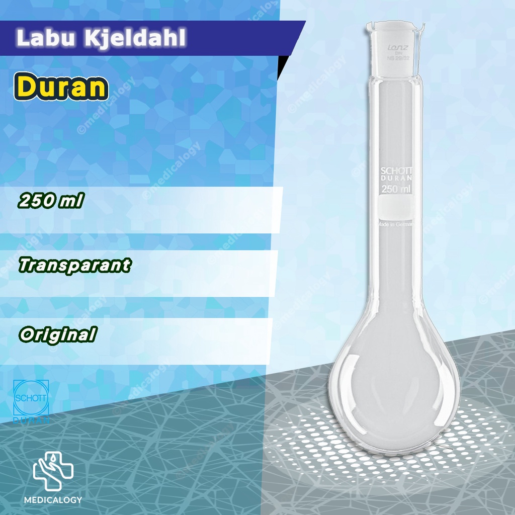 Jual Labu Kjeldahl 250 ml Duran 21231360 Shopee Indonesia