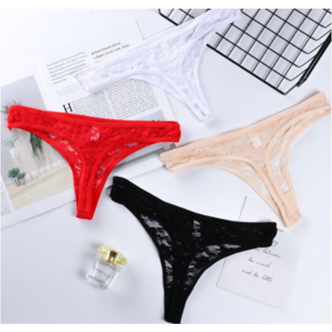 Jual GS 187 SA2. - CELANA G STRING THONG LACE | Shopee Indonesia