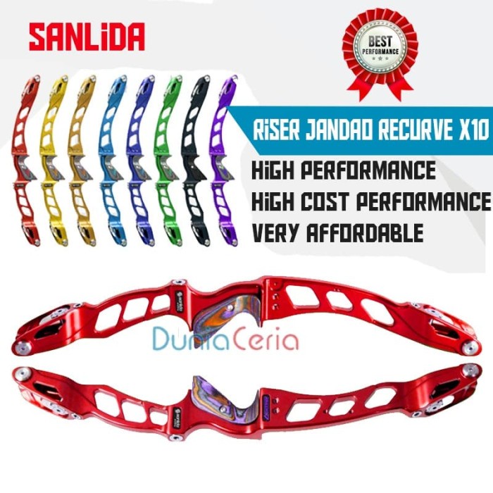 Jual Brand Riser Jandao Sanlida Miracle X10 Recurve Bow | Shopee Indonesia