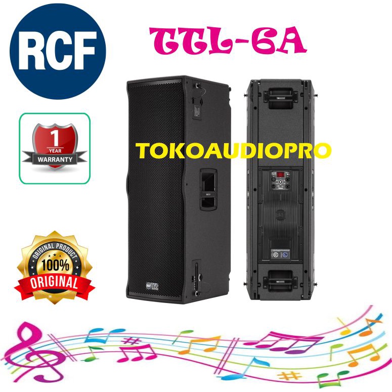 Speaker RCF TTL 6A 3 Way Speaker Aktif RCF TTL6A