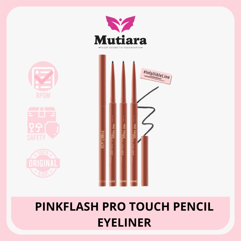 Jual PINKFLASH PRO TOUCH PENCIL EYELINER Shopee Indonesia