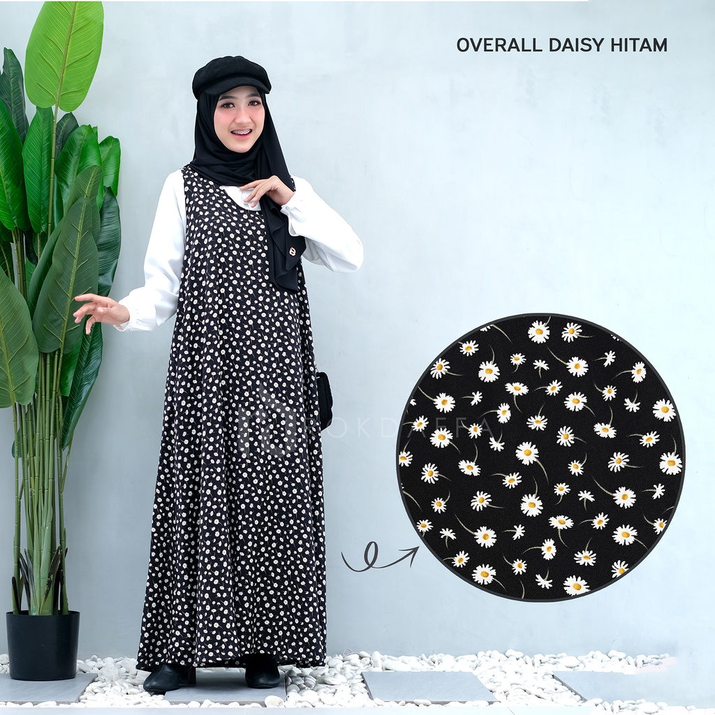 Jual Daisy Overall Inner Dress by Rokdaffa Shopee Indonesia