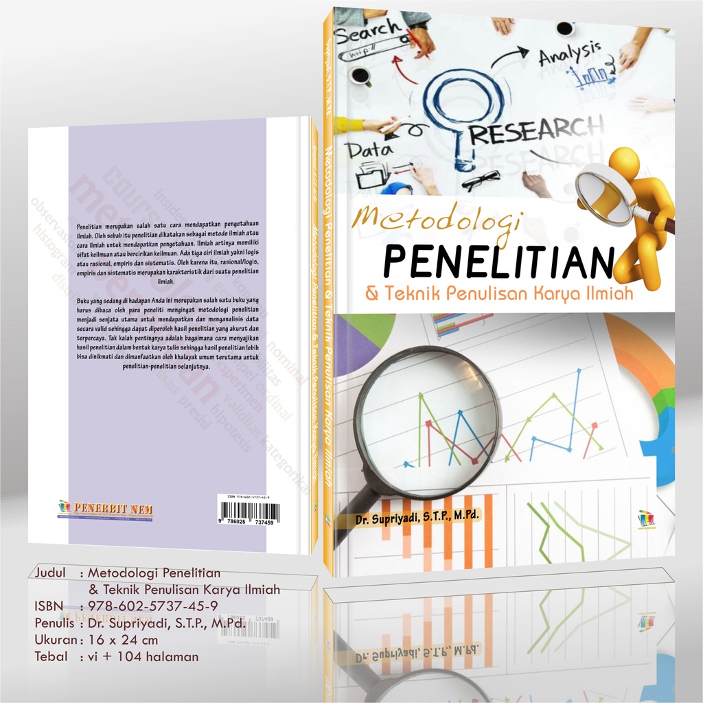Jual Metodologi Penelitian & Teknik Penulisan Karya Ilmiah | Shopee ...
