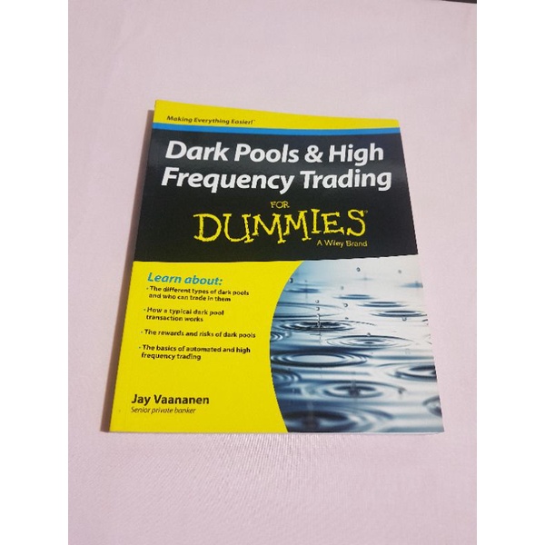 Jual Buku Dark Pools And High Frequency Trading For Dummies | Shopee Indonesia