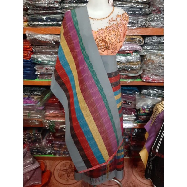 Jual BANYAK VARIAN NUANSA ABU - SONGKET TENUN TARUTUNG HARUNGGUAN ABU ...