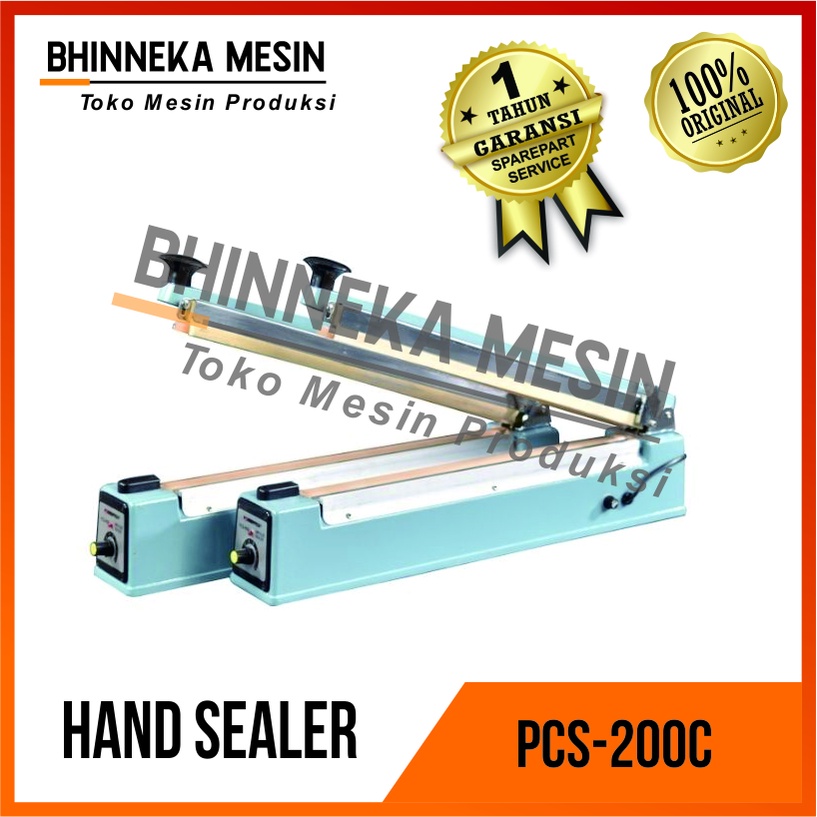 Jual Mesin Segel Plastik Hand Sealer PCS-200C POWERPACK | Shopee Indonesia