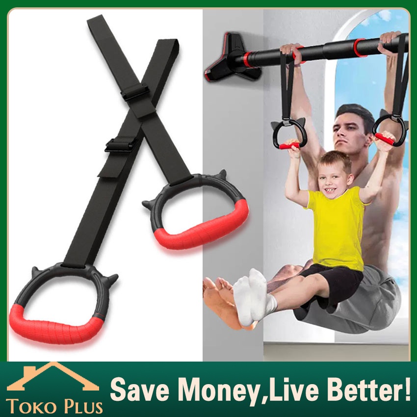 Gym Ring Anak Pull Up Bar Gymnastic Ring Crossfit Calisthenics Pull  Up Muscle Up