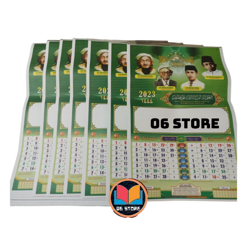 Jual Custom Kalender NU Kalender Kudus Kalender Kerja 2025 Shopee