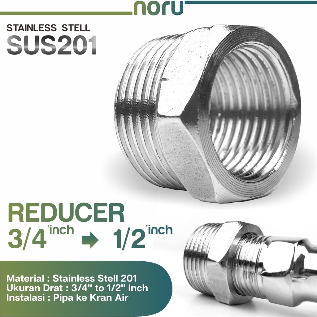 Jual Overloop Stainless 1/2