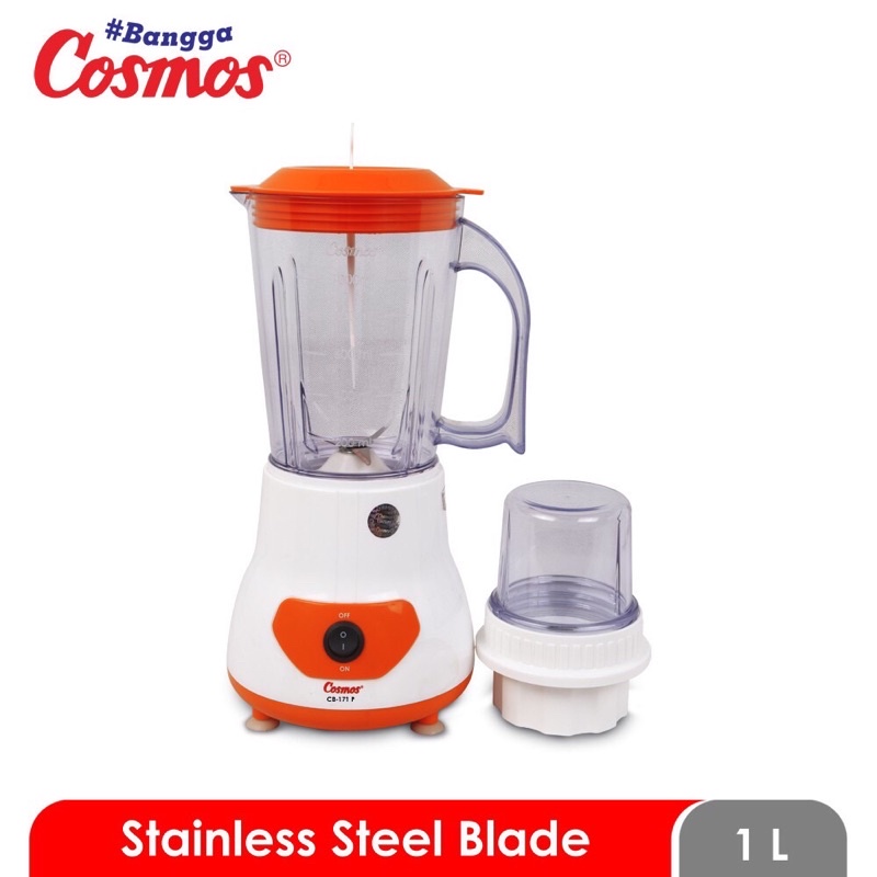 Jual Blender Cosmos CB-171 P Stainless Steel Blade 1 Liter | Shopee ...