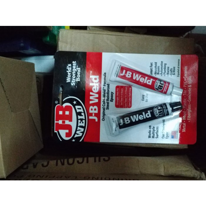 Jual Lem Material J-B Weld Epoxy, Jb Weld | Shopee Indonesia