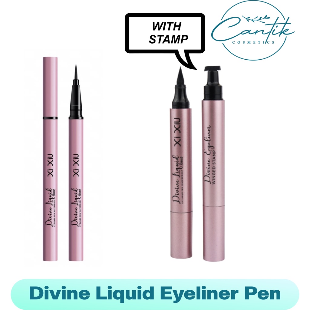 Jual Xi Xiu Divine Liquid Eyeliner Pen Waterproof Xixiu Eyeliner Black Bpom I Ultimate