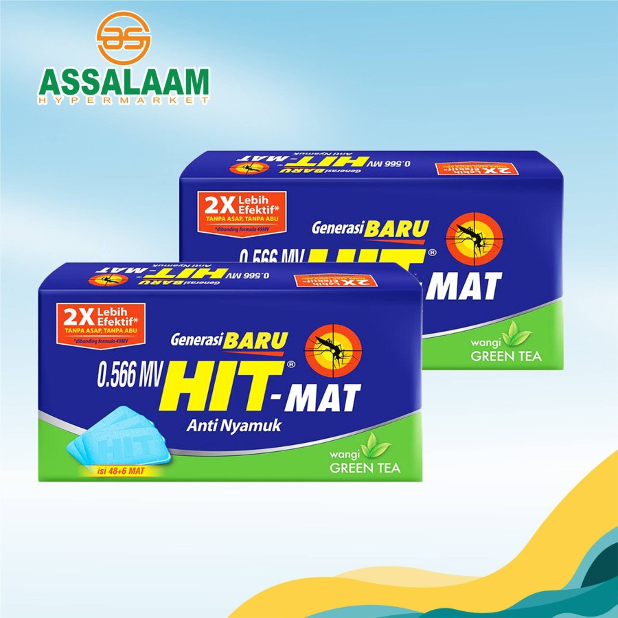 Jual HIT MAT ELEKTRIC GREEN TEA 48'S /BOX | Shopee Indonesia