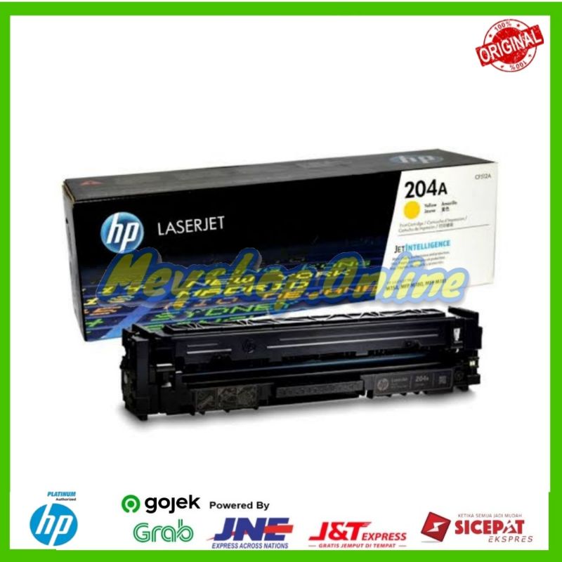 Jual Hp Laserjet 204A Yellow Toner CF512A Original-Kuning | Shopee ...
