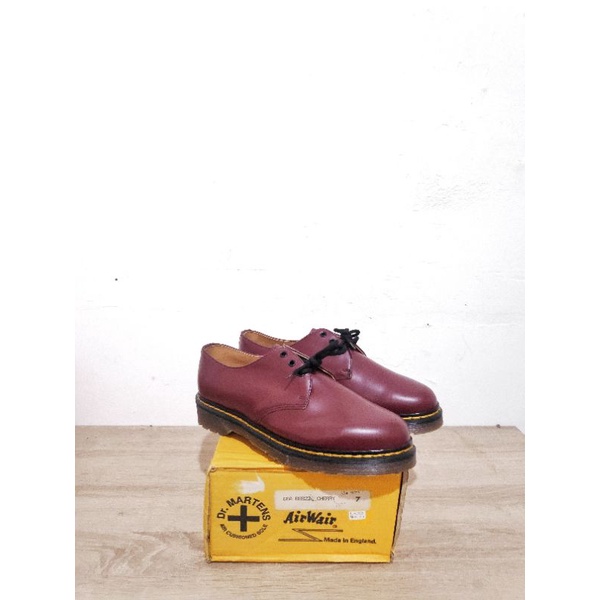Jual Dr. Martens Rare Vintage 80s Cherry Red Smooth Double Stitch BNIB ...