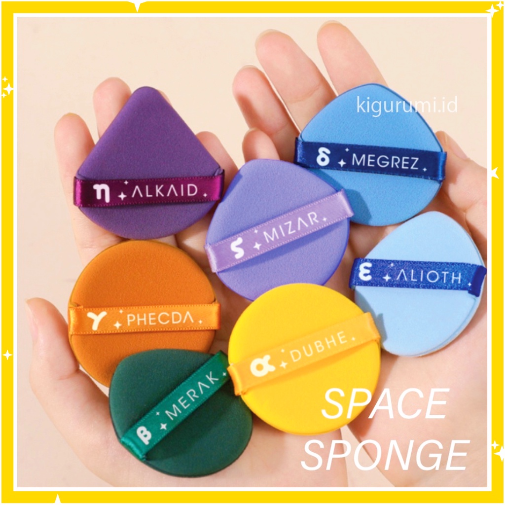 Jual Beauty Sponge Space Powder Puff Make Up Applicator XX078 Shopee