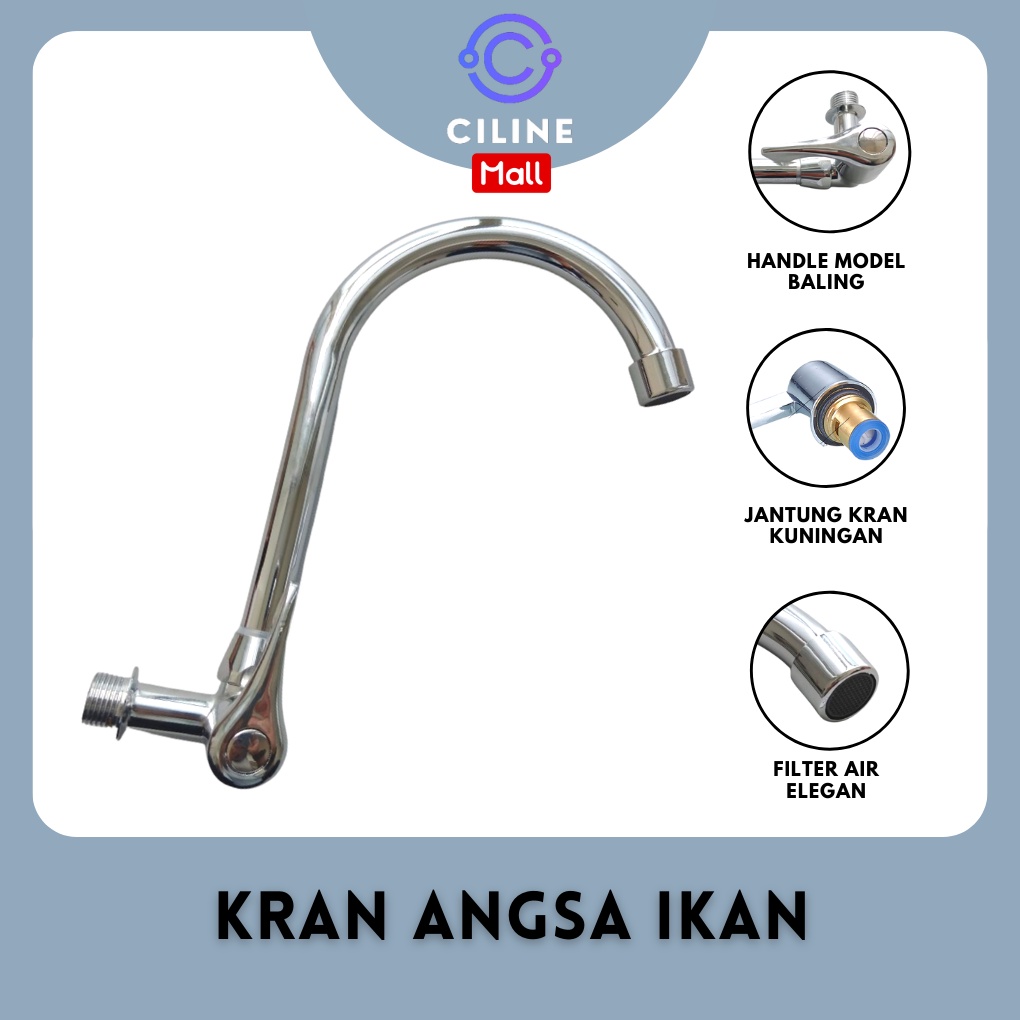 Jual Kran Angsa Cuci Piring Flexible Stainless Sus Keran Air Sink Pancuran Shower Dapur