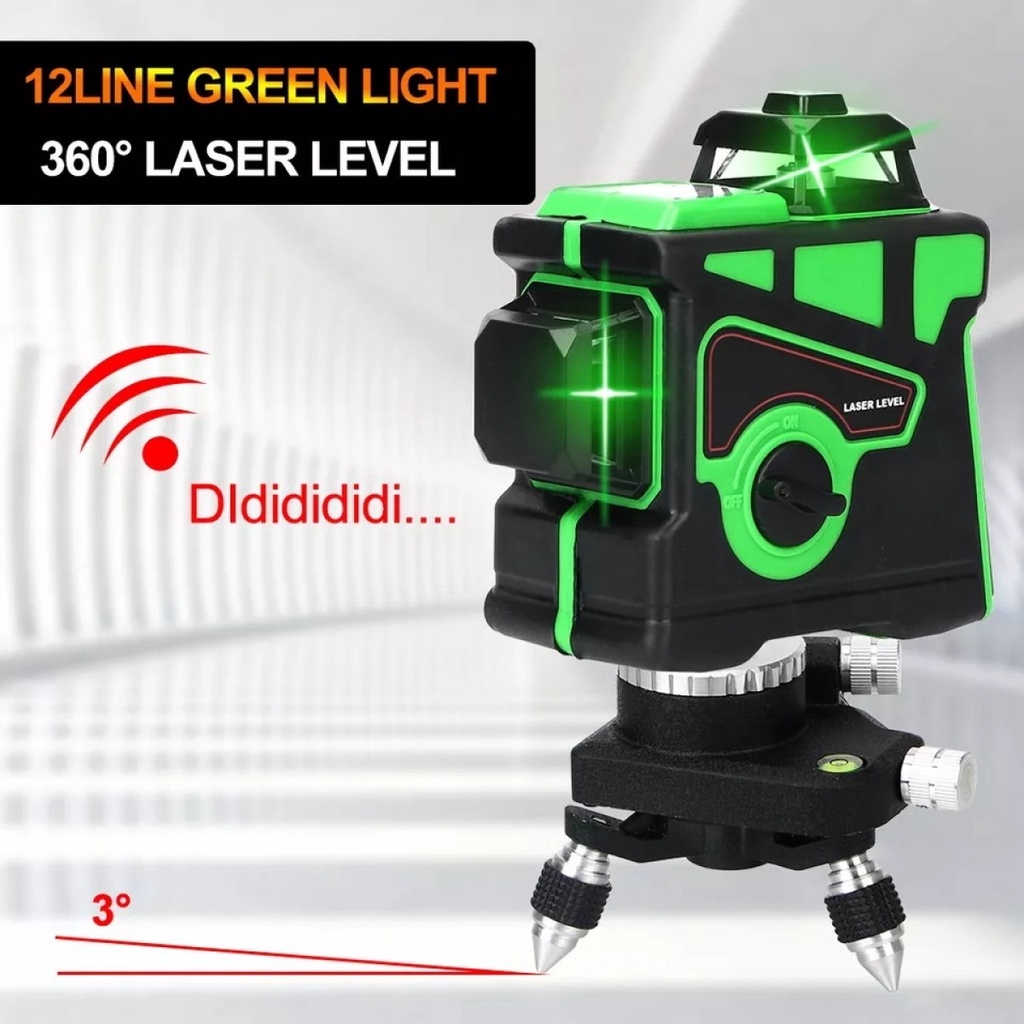 Jual Taffware Hilda Alat Ukur Meteran Laser Point 12 Line 3D High ...