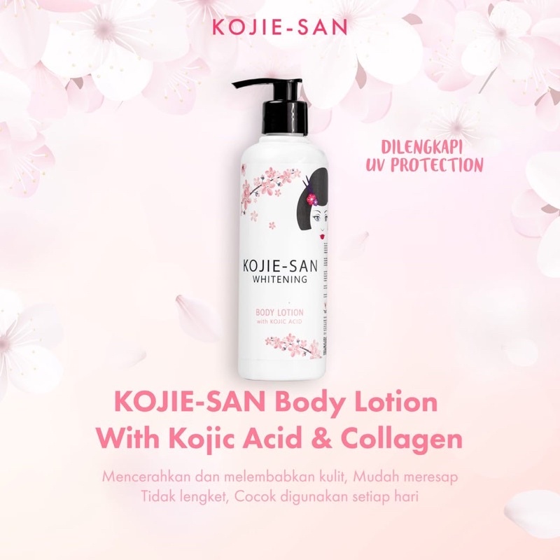 Jual KOJIE SAN BODY LOTION / KOJIC DIPALMITATE BODY LOTION 250 ML