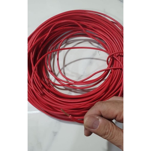 Jual Kabel NYA Batangan Kawat Ukuran 2 5mm Merah Hitam Biru Kuning Extrana Harga Eceran