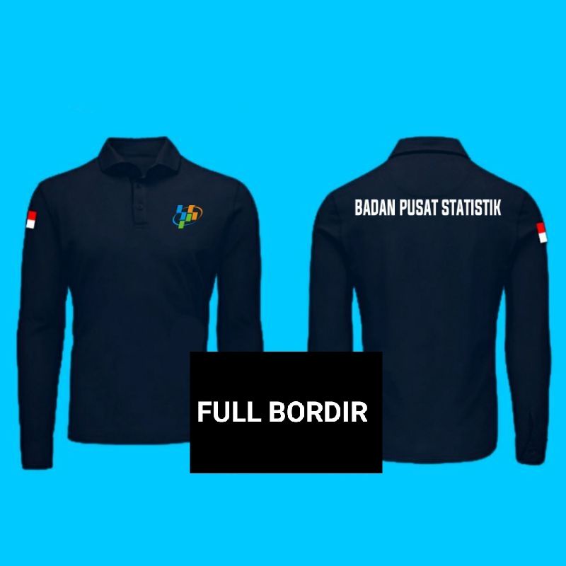 Jual Kaos BPS baju BPS seragam bps baju kerja BPS kaos kerah BPS kaos ...