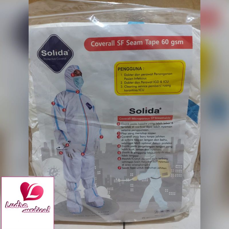 Jual Coverall Kit Solida APD KIT 3C Hazmat | Shopee Indonesia
